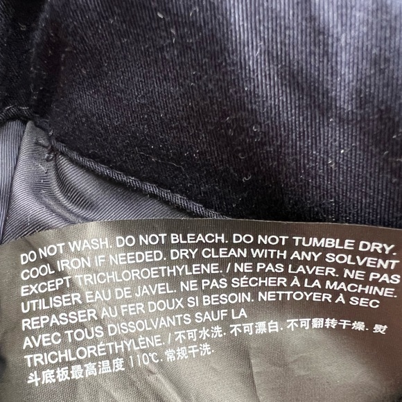 🎯NWT Theory Shirt Jumpsuit Blue Midnight Navy Size 4 - Picture 12 of 16